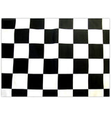 Chequered Black/white Flag 5ft X 3ft