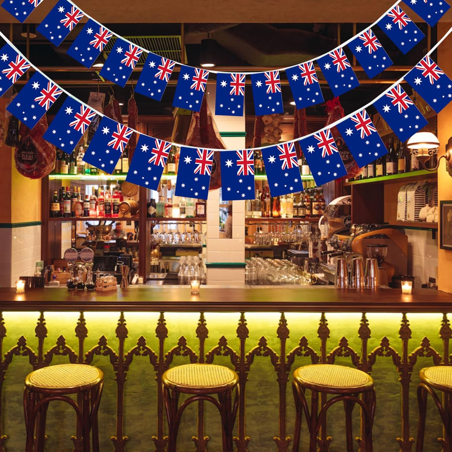 Australia Bunting 10m with 20 Flags