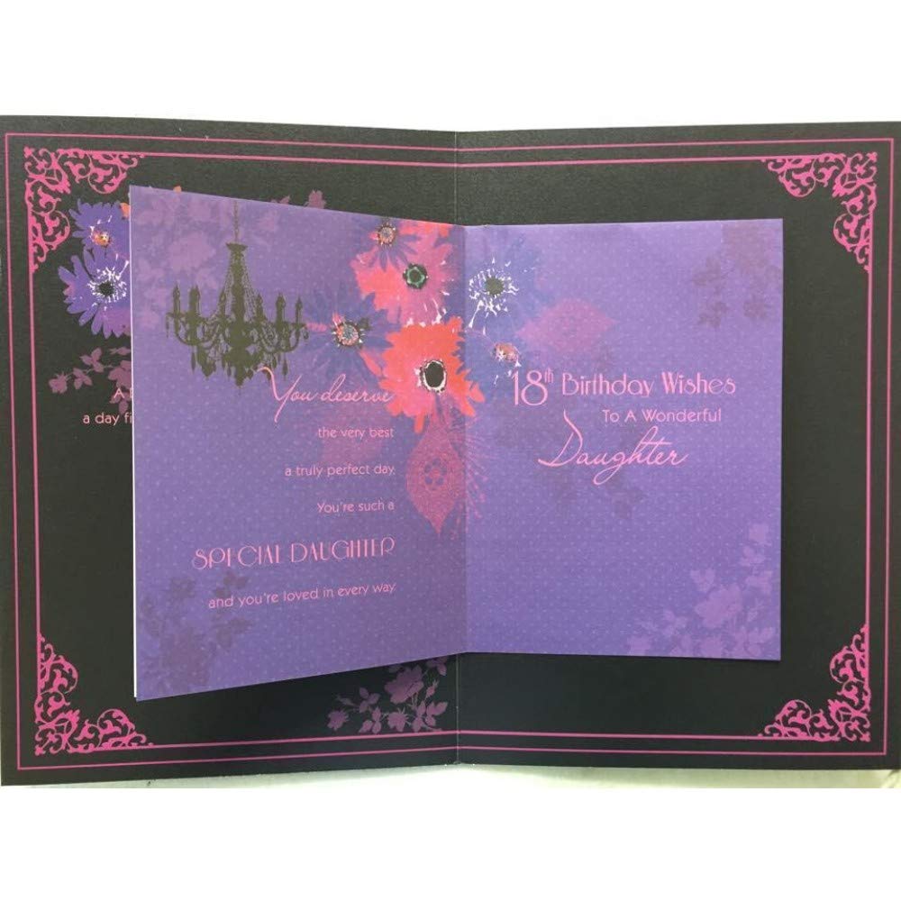 Daughter On Your 18th Birthday Greetings Card Age 18