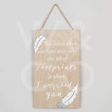 Thoughts of You Rectangle Plaque - The Times When You