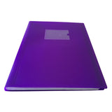 A4 Purple Flexible Cover 80 Pocket Display Book