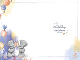 Bear With Gifts Best Dad Birthday Card