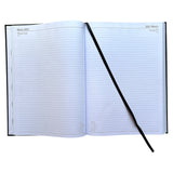 Janrax 2027 A4 Day Per Page Black Desk Diary