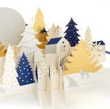 Winter Woodland Design 3D and Pop Up Holiday Wonder Christmas Card {DC}