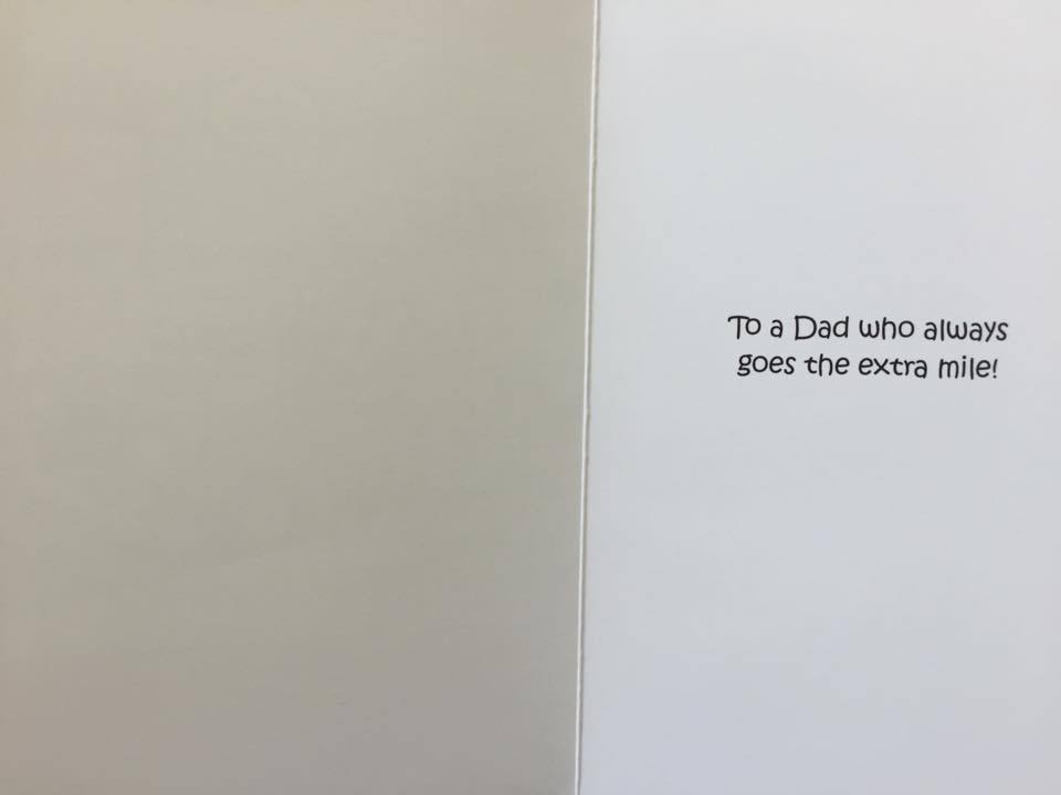 Drive Thru Fathers Day Humour Funny Greeting Card 