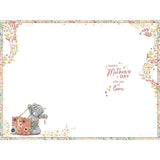 Bear Holding Gift Wonderful Mother, Mother's Day Card