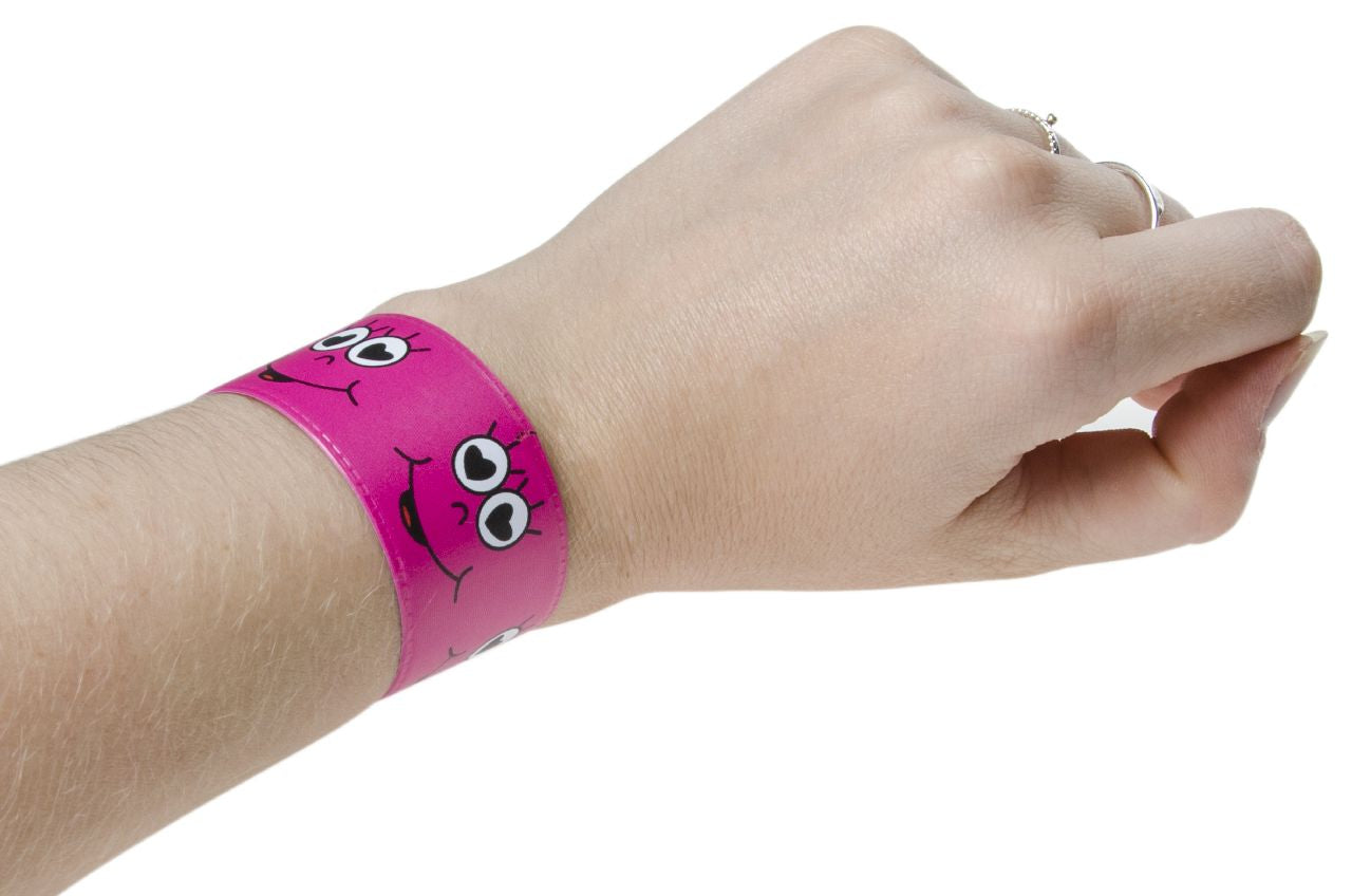 Single Emotion Face Snap Bracelet