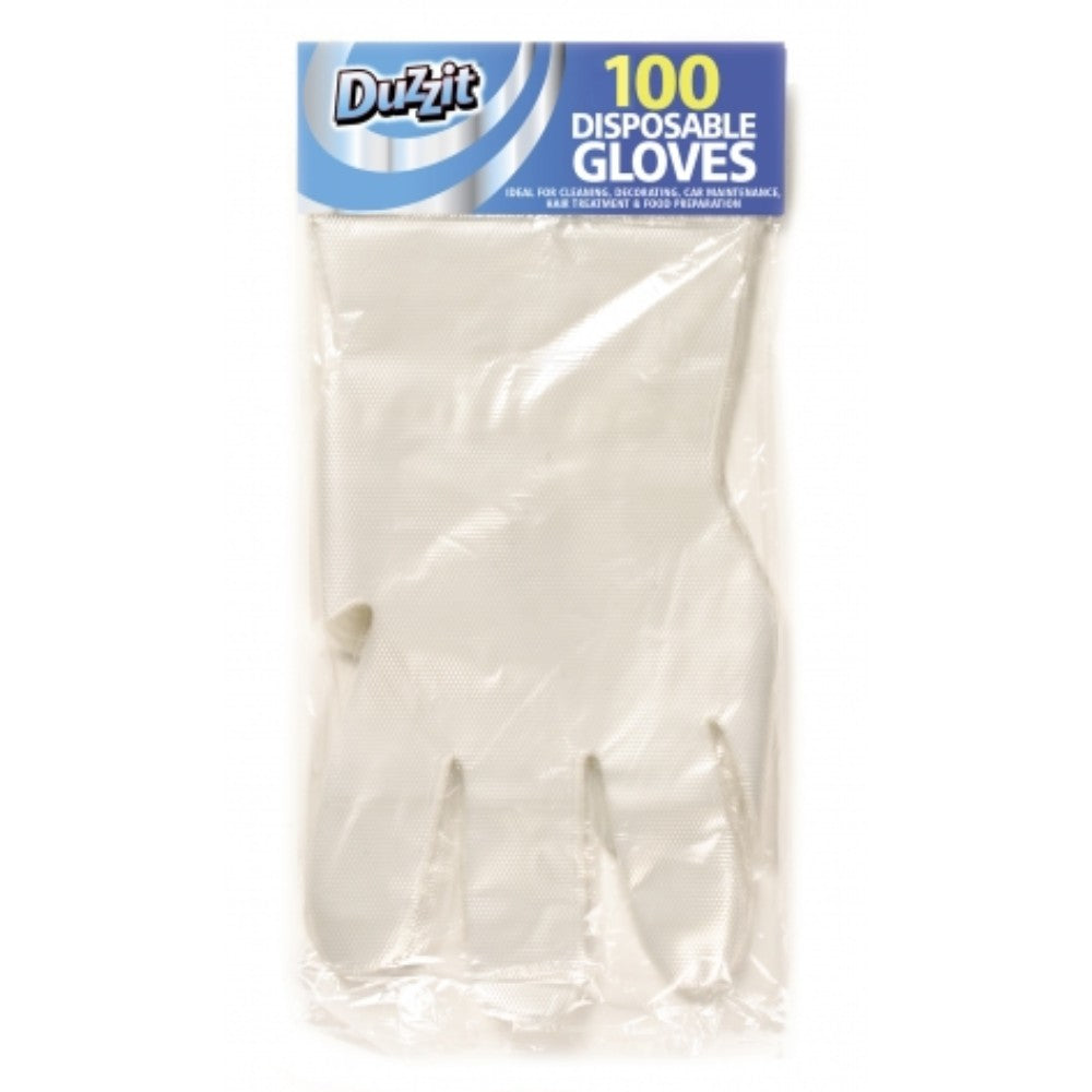 Pack of 100 Duzzit Disposable Gloves.