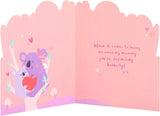 Cute Koalas Design Mummy Valentine's Day Card