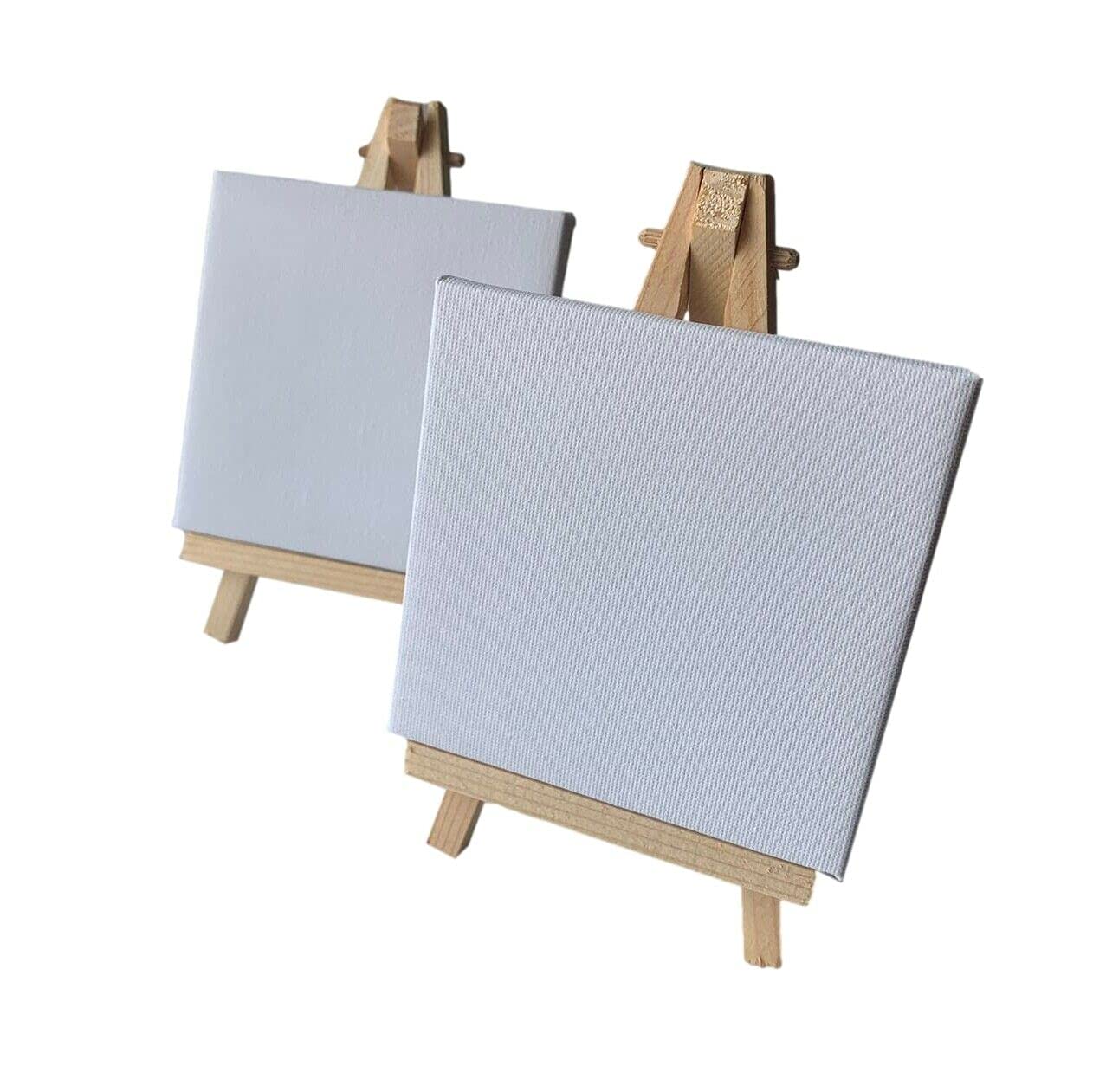 Mini Easel and Canvas Set