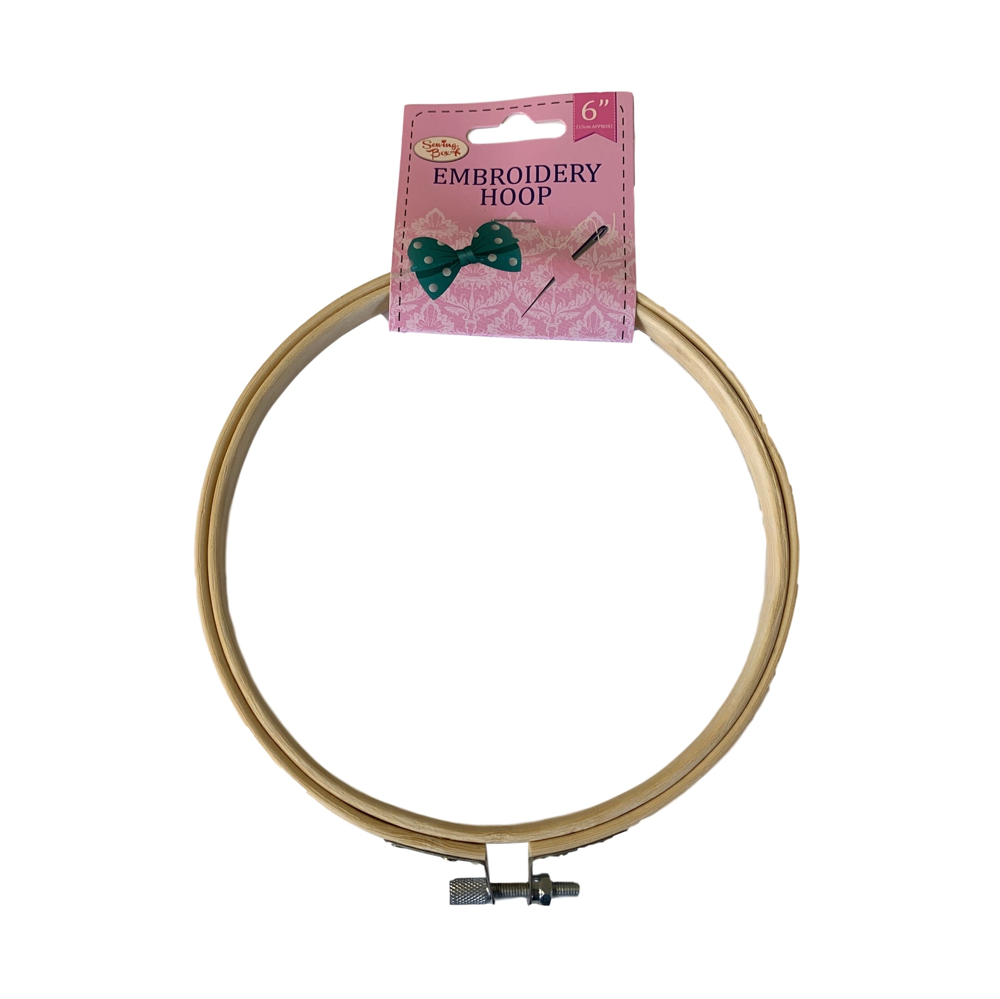6" Embroidery Hoop by Sewing Box {DC}