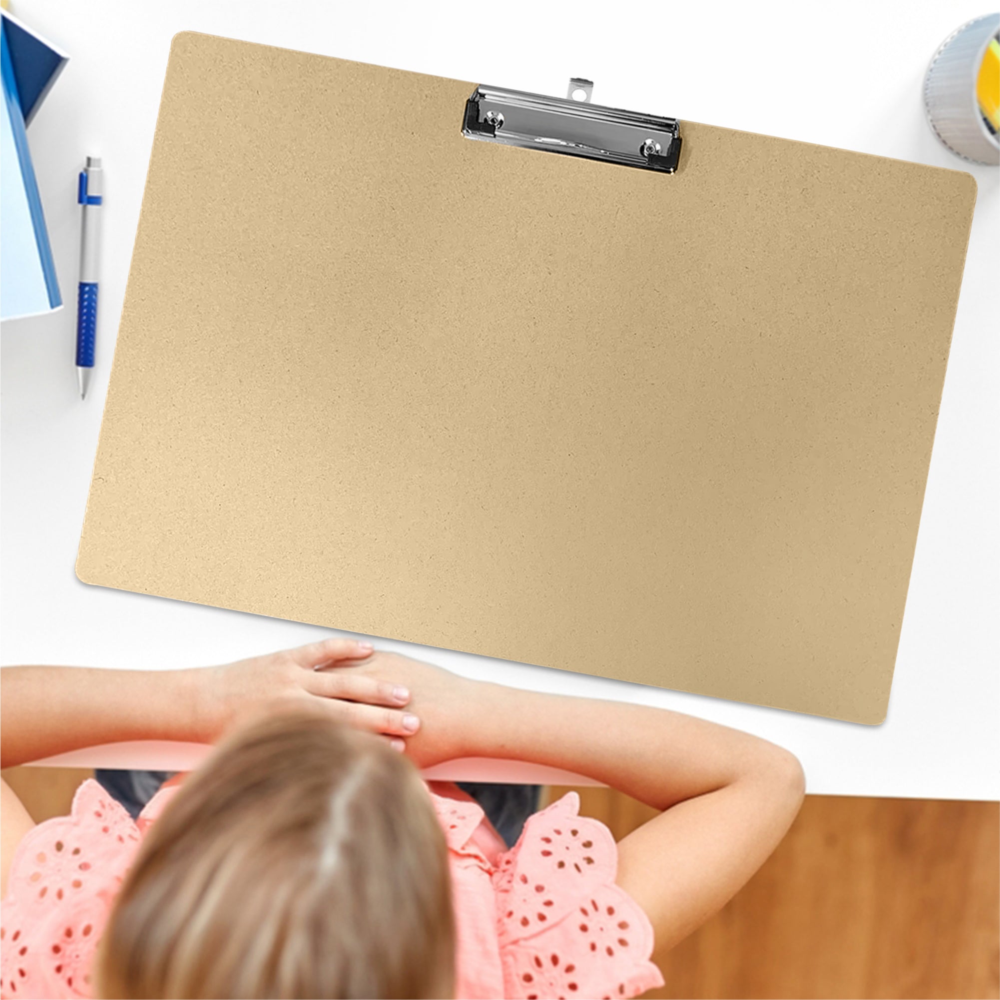 A3 Wooden Clipboard with Flat Clip by Janrax