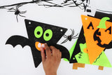 DIY Felt Halloween Bunting Set