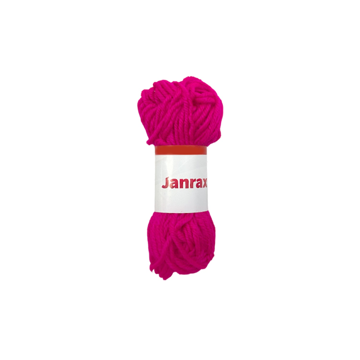 Hot Pink Acrylic Yarn Roll – 10g, 4 Strand 8 Ply Knitting Wool