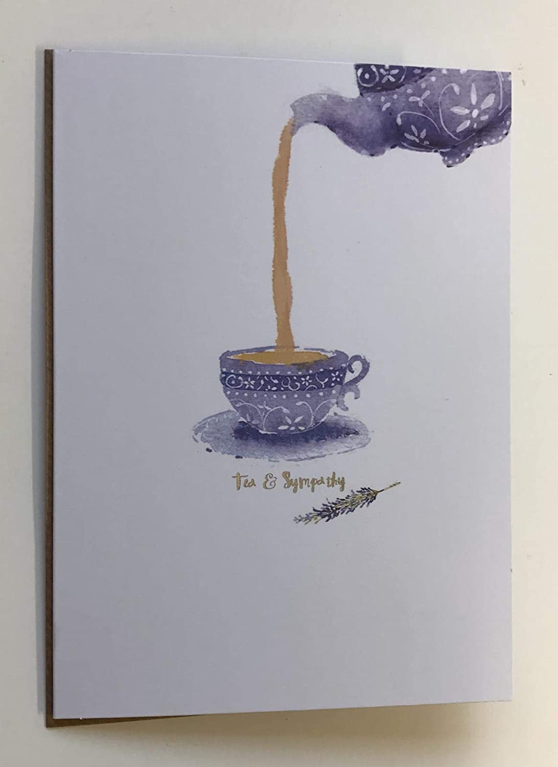 6 x Tea Pot Sympathy Cards 