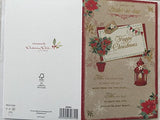 SISTER-IN-LAW - NICE VERSE GOLD FOIL CHRISTMAS CARD