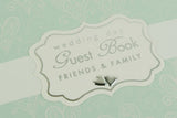 Love & Cherish Pearlised Paperwrap Guest Book