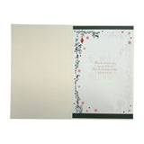 Winter Wonderland Reindeer Design To a Special Grandson Christmas Card