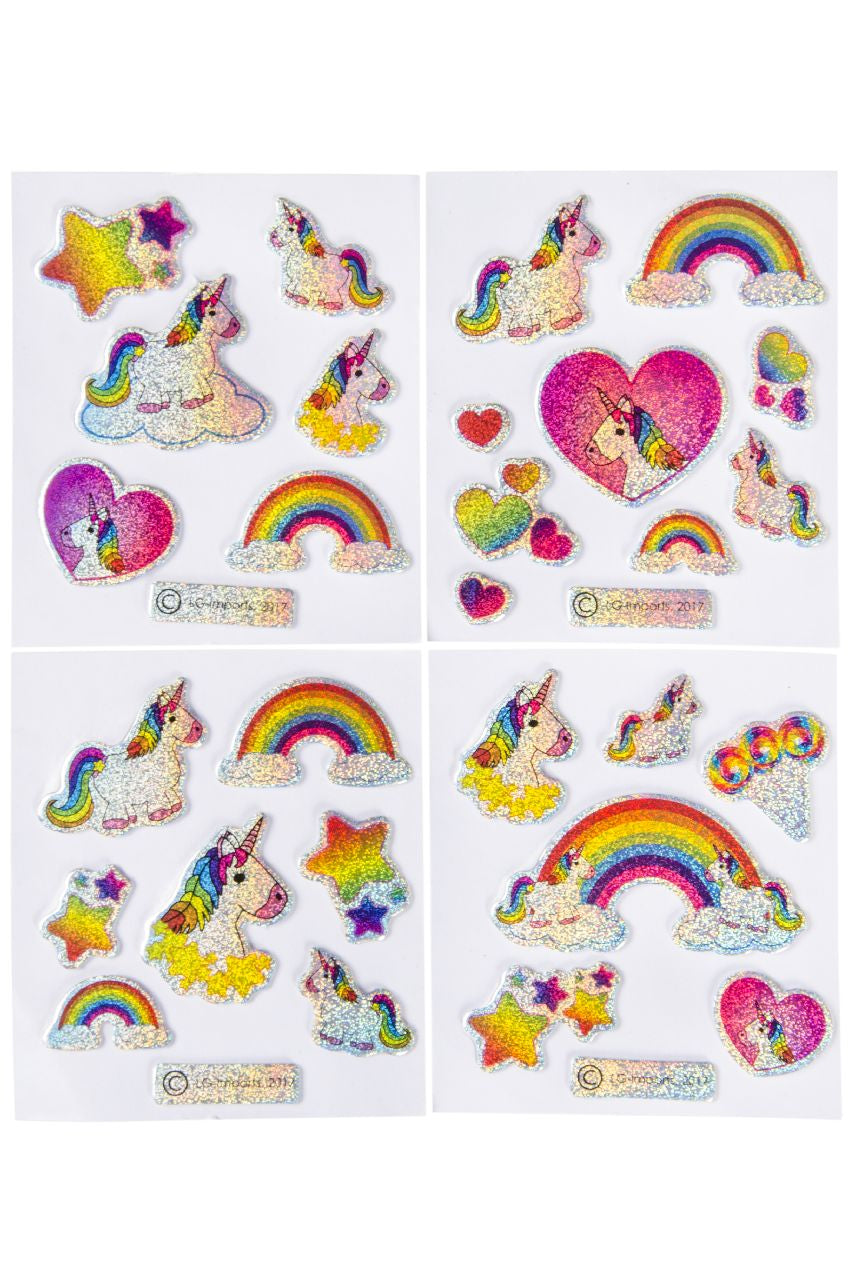 Shiny Unicorn Stickers