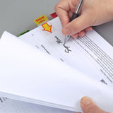 Pack of 100 "Sign Here" Sticky Index