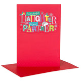 Christmas Card To Daughter & Partner 'You're Very Special' 