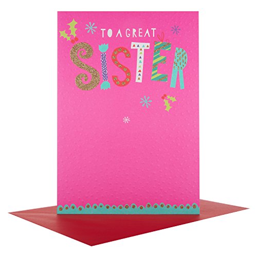 Hallmark Medium Sister "Special As You" Christmas Card 