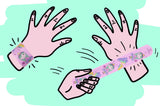 Single Princess Snap Bracelet