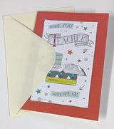 To My Teacher Thank you You're Great Card