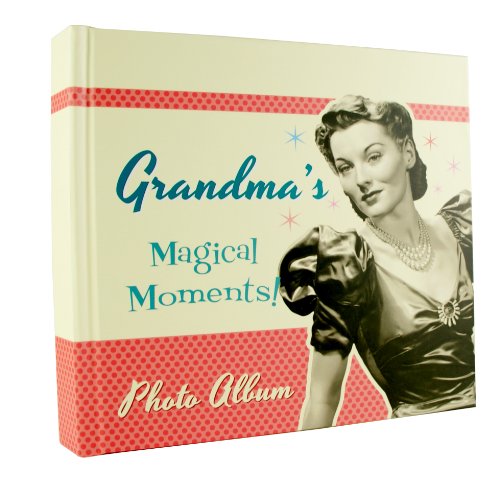 Juliana Polkadot Diner Paperwrap photo Album 4x6 Grandma