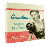 Juliana Polkadot Diner Paperwrap photo Album 4x6 Grandma