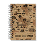 Rhino A6 Recycled 200 Page 7mm Lined Softback Twinwire Notebook