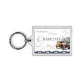 World's Best Grandad Celebrity Style Keyring