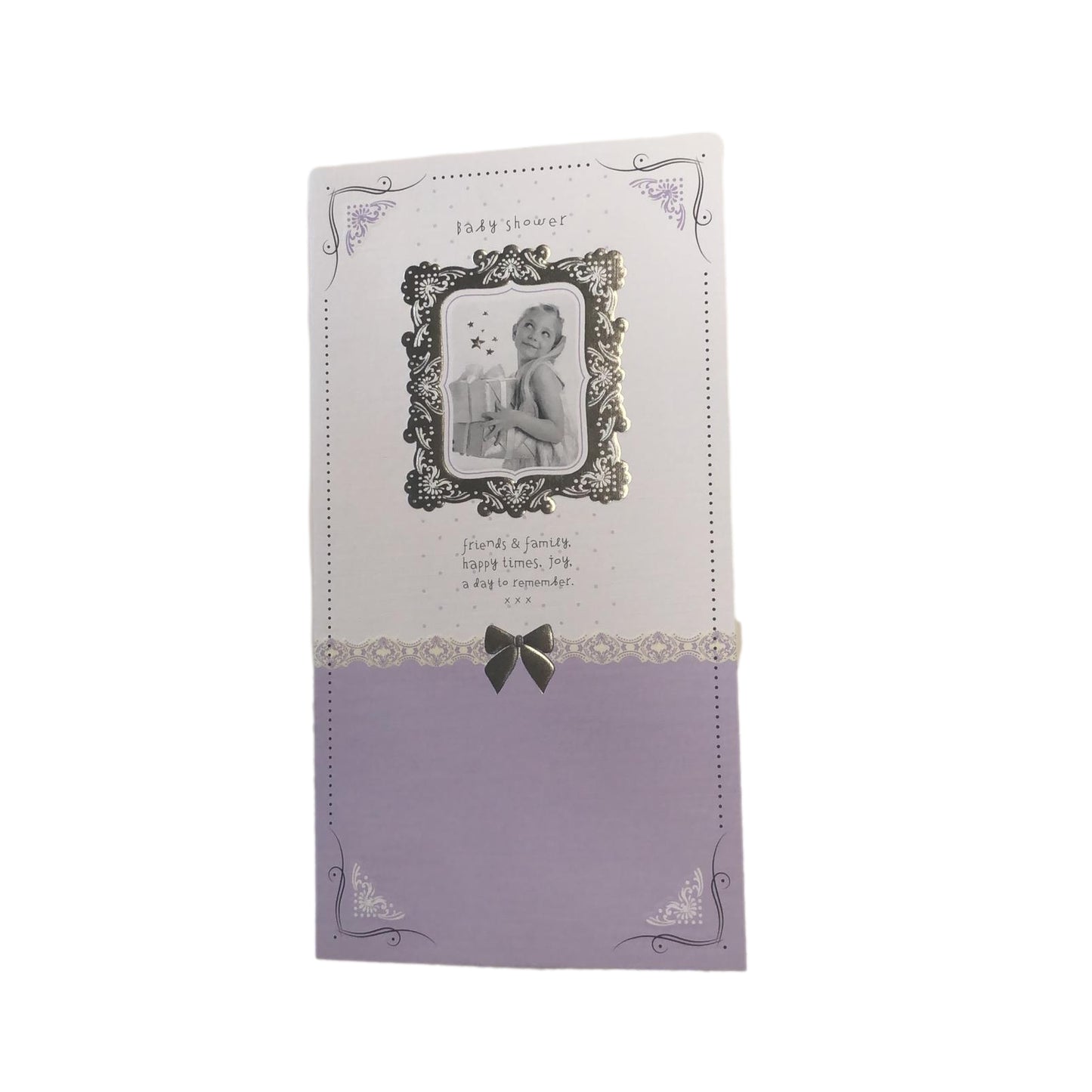 Baby Shower Blank Greetings Card 