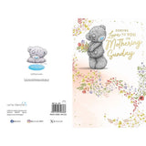 Bear Holding Flowers Mothering Sunday Mother's Day Card