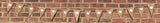 Hessian White Hearts Bunting 3m with 14 Pennants