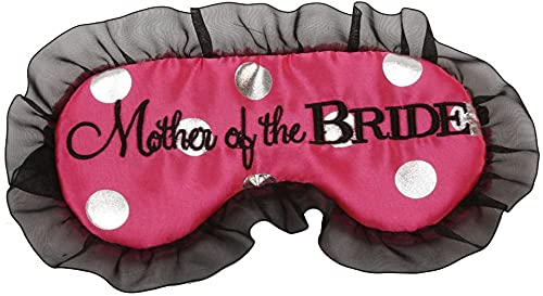 Mother of the Bride Dotty Satin Eye Mask Hen Party Wedding Day {DC}