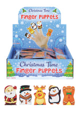 Single Christmas Finger Puppet {DC}