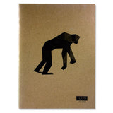 A3 80 Pages 110gsm Animalia Design Kraft Sketch Book by Icon Art