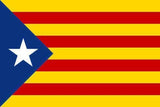 Estelada Catalunya Flag 5ft X 3ft